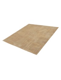 Beige Turco Tappeto vintage 148 x 148 cm - view 1