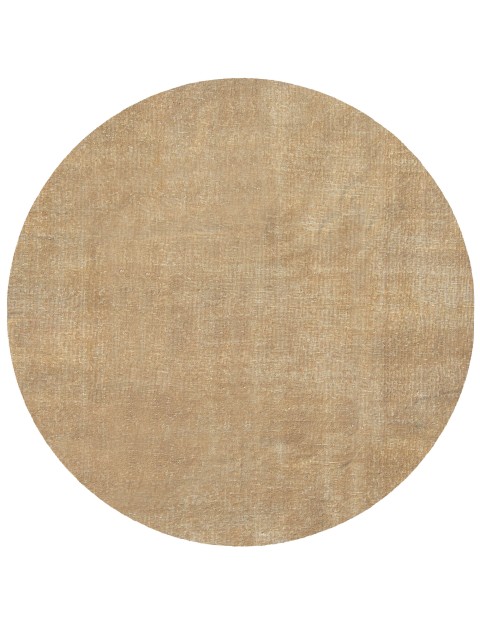 Beige Türkei Vintage Teppich 148 x 148 cm