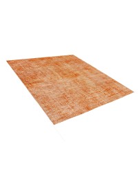 Orange Tyrkiet Vintagetæppe 200 x 200 cm - view 2