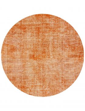 Tapis vintage 200 x 200 orange