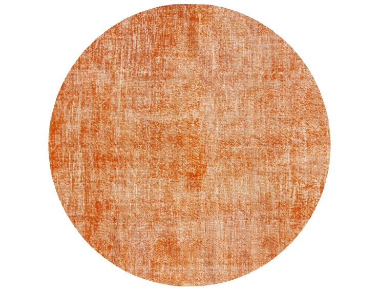 Oranje Turkije Vintage Tapijt 200 x 200 cm