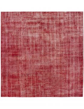 Tapis vintage 234 x 234 rouge
