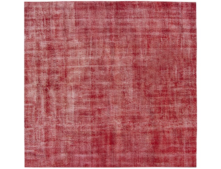 Punainen Turkki vintage matot 234 x 234 cm