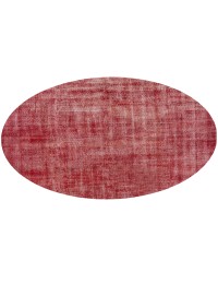 Rød Tyrkiet Vintagetæppe  234 x 234 cm