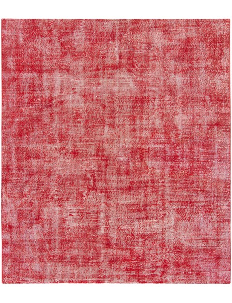 Rot Türkei Vintage Teppich 250 x 210 cm