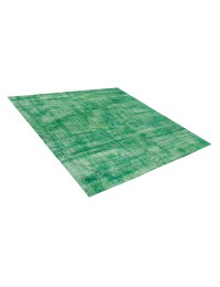 Grün Türkei Vintage Teppich  196 x 196 cm