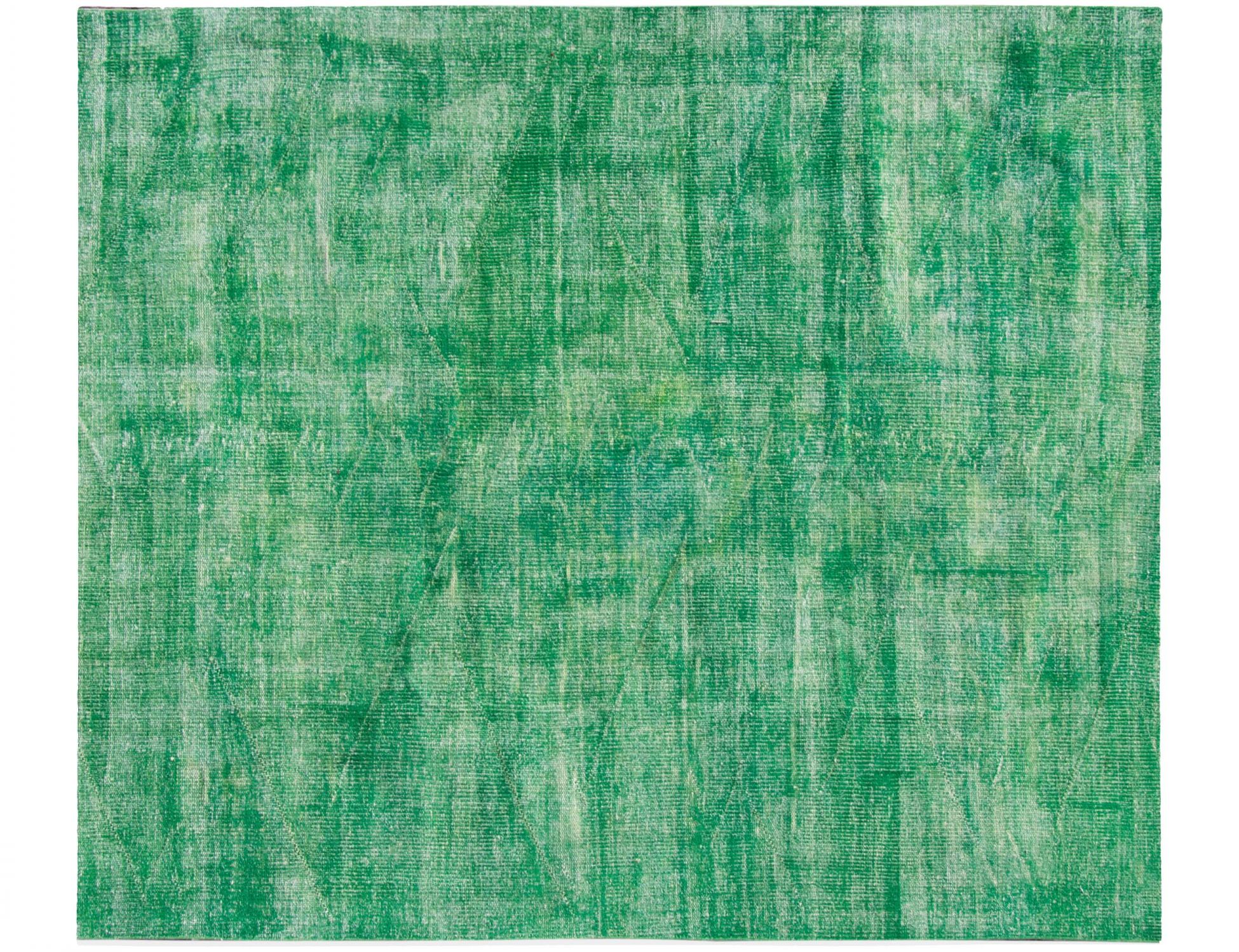 Alfombra vintage  verde <br/>250 x 196 cm