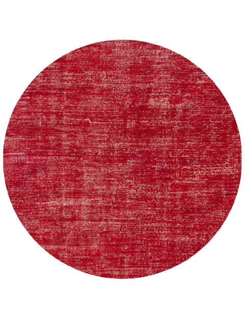 Rot Türkei Vintage Teppich 175 x 175 cm