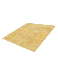 Gelb Türkei Vintage Teppich  156 x 156 cm