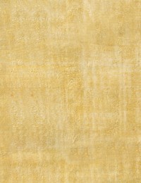 Gul Tyrkiet Vintagetæppe  156 x 156 cm