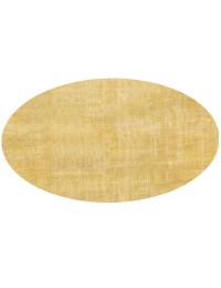 Gul Tyrkiet Vintagetæppe  156 x 156 cm