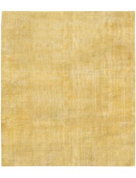 Tapis vintage 200 x 156 jaune