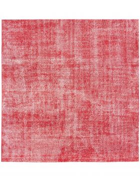 Tappeto vintage 175 x 175 rosso