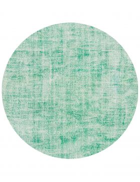Tapis vintage 200 x 200 vert