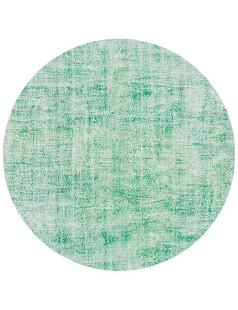 Grün Türkei Vintage Teppich 200 x 200 cm