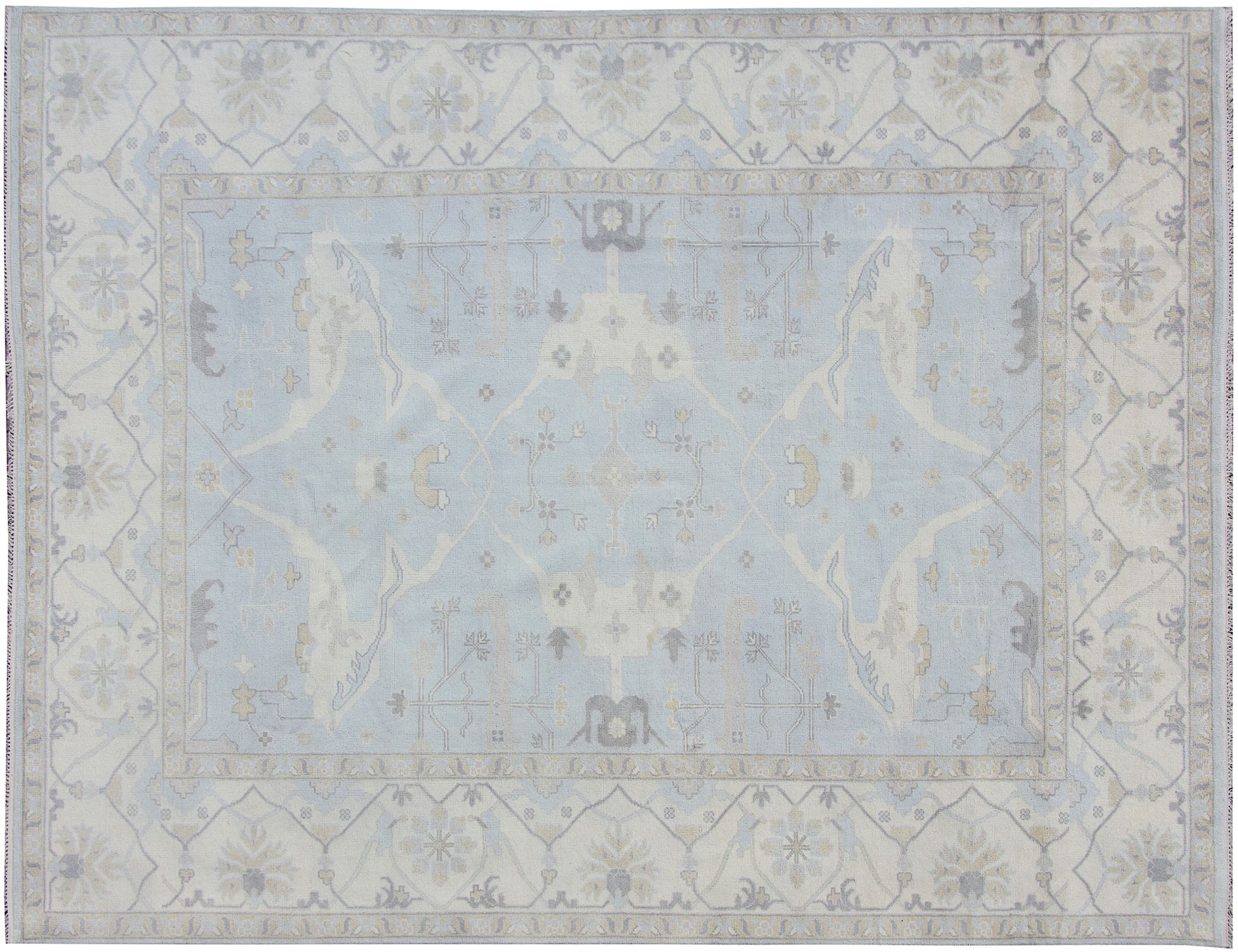 OUSHAK Indo  bleu <br/>425 x 300 cm