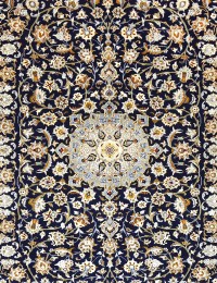 Blå Persien Ardakan Patina  390 x 263 cm