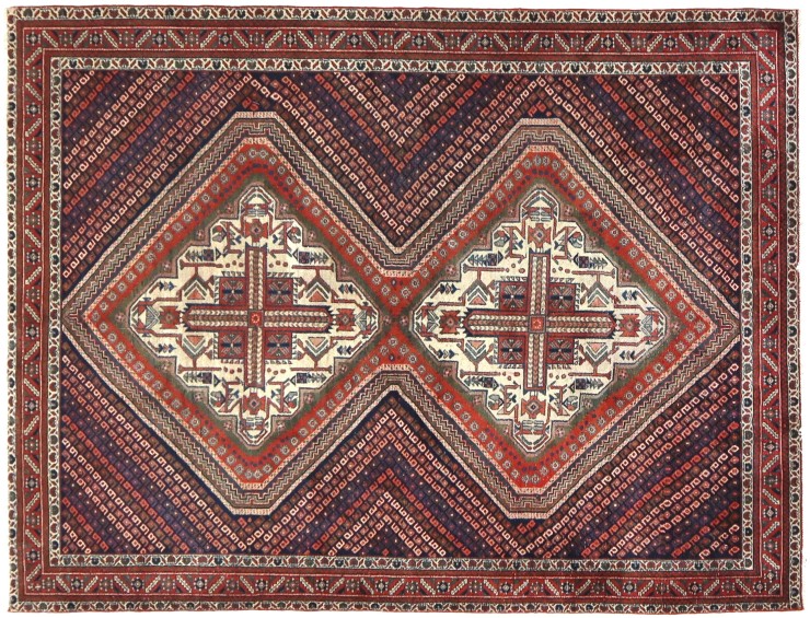 Rot Persien Hamadan Patina  253 x 165 cm