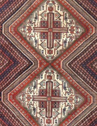 Rot Persien Hamadan Patina  253 x 165 cm