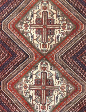 Rosso Persiano Hamadan Patina  253 x 165 cm