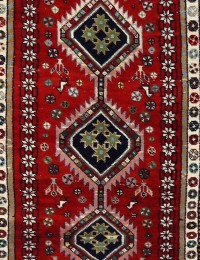 Rot Persien Hamadan Patina  287 x 97 cm