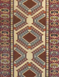 Beige Persien Turkman Patina  200 x 67 cm