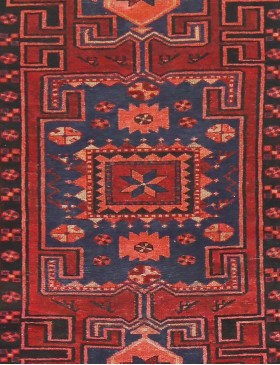 Röda Persien Hamadan Patina  231 x 131 cm