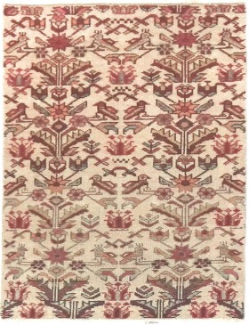 Beige Persia Tabriz Patina 151 x 69 cm