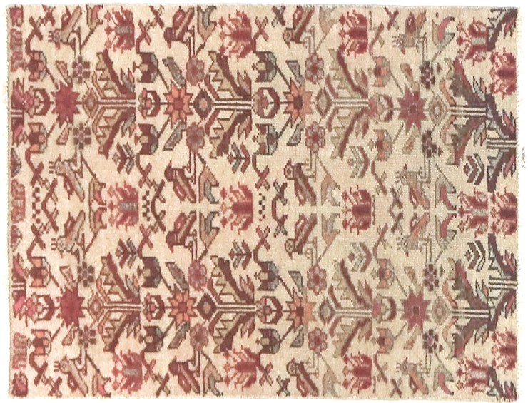 Beige Persan Tabriz Patina  151 x 69 cm