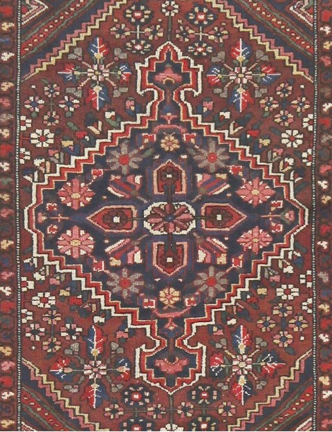 Rosso Persiano Bakhtiar Patina  194 x 133 cm