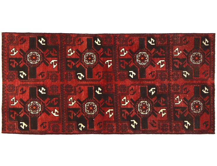 Rosso Persiano Hamadan Patina  182 x 86 cm