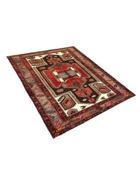 Röda Persien Hamadan Patina  229 x 125 cm