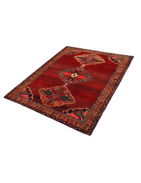 Red  Persia Hamadan  154 x 106 cm