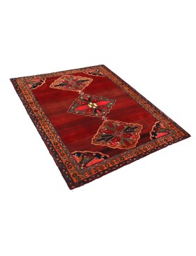 Red  Persia Hamadan  154 x 106 cm