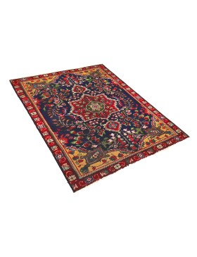 Blå Persia Tabriz Patina  142 x 98 cm