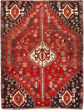 Red  Persia Shiraz Patina  206 x 109 cm