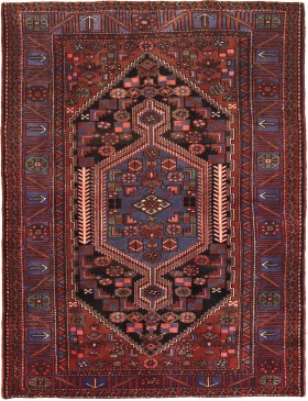 Punainen Persia Hamadan Patina  230 x 150 cm