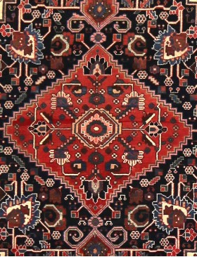 Azul Persia Hamadan Patina  196 x 136 cm