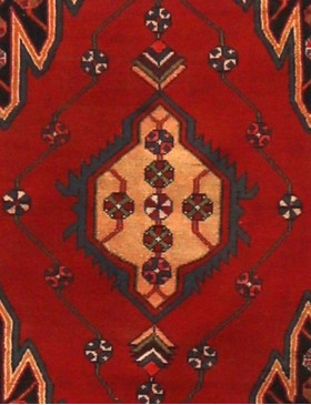 Rød Persia Hamadan Patina  131 x 96 cm