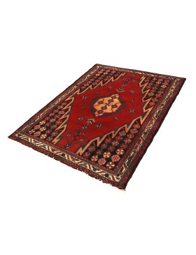 Rød Persia Hamadan Patina  131 x 96 cm