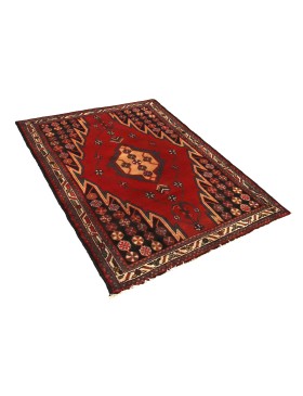 Rød Persia Hamadan Patina  131 x 96 cm