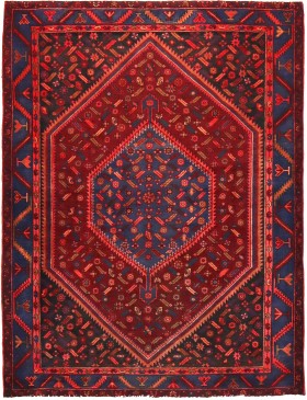 Punainen Persia Hamadan Patina  207 x 163 cm