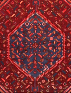 Punainen Persia Hamadan Patina  207 x 163 cm