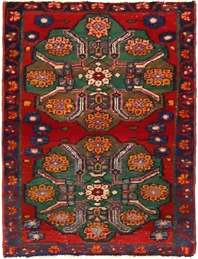 Punainen Persia Tabriz Patina 96 x 60 cm