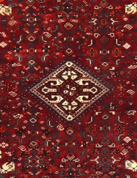 Red  Persia Shiraz Patina  228 x 139 cm