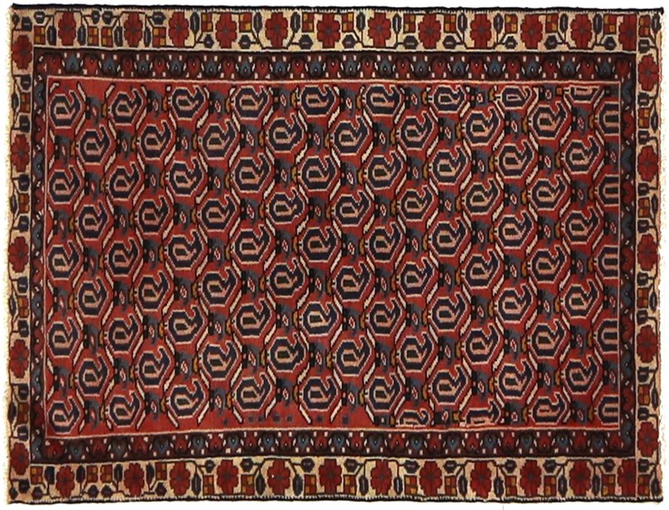 Blue Persia Hamadan Patina  115 x 69 cm