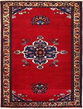 Rød Persia Hamadan Patina  298 x 193 cm