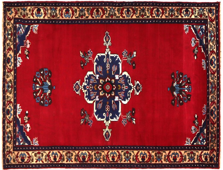 Red  Persia Hamadan Patina  298 x 193 cm