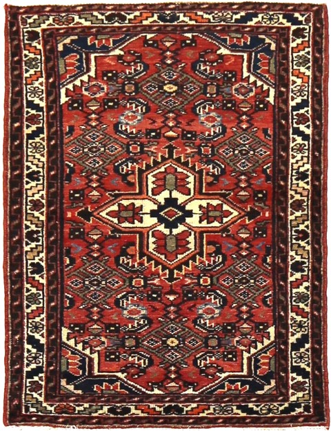 Rot Persien Hamadan Patina  123 x 76 cm