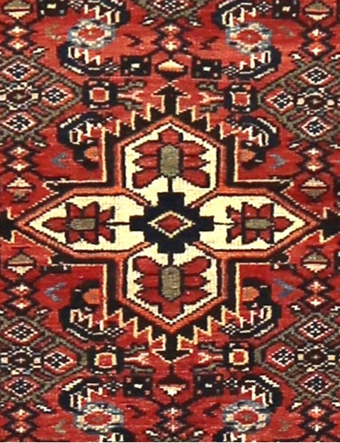 Rot Persien Hamadan Patina  123 x 76 cm